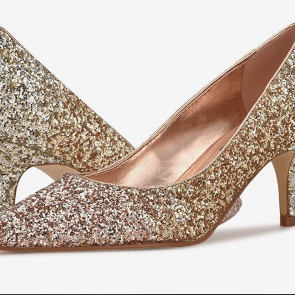 Glitter heels